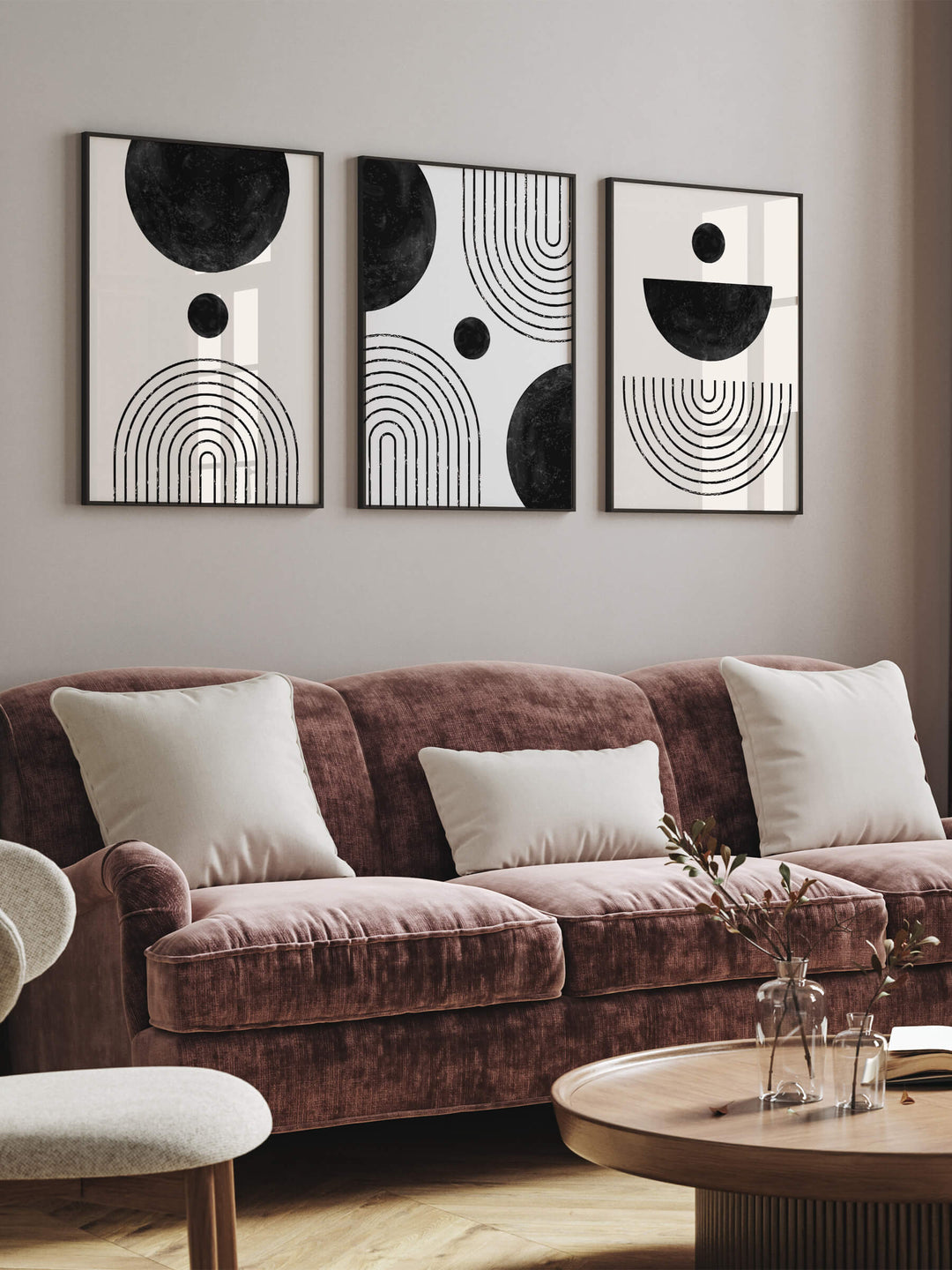 Modern Gallery Set of 3 Posters